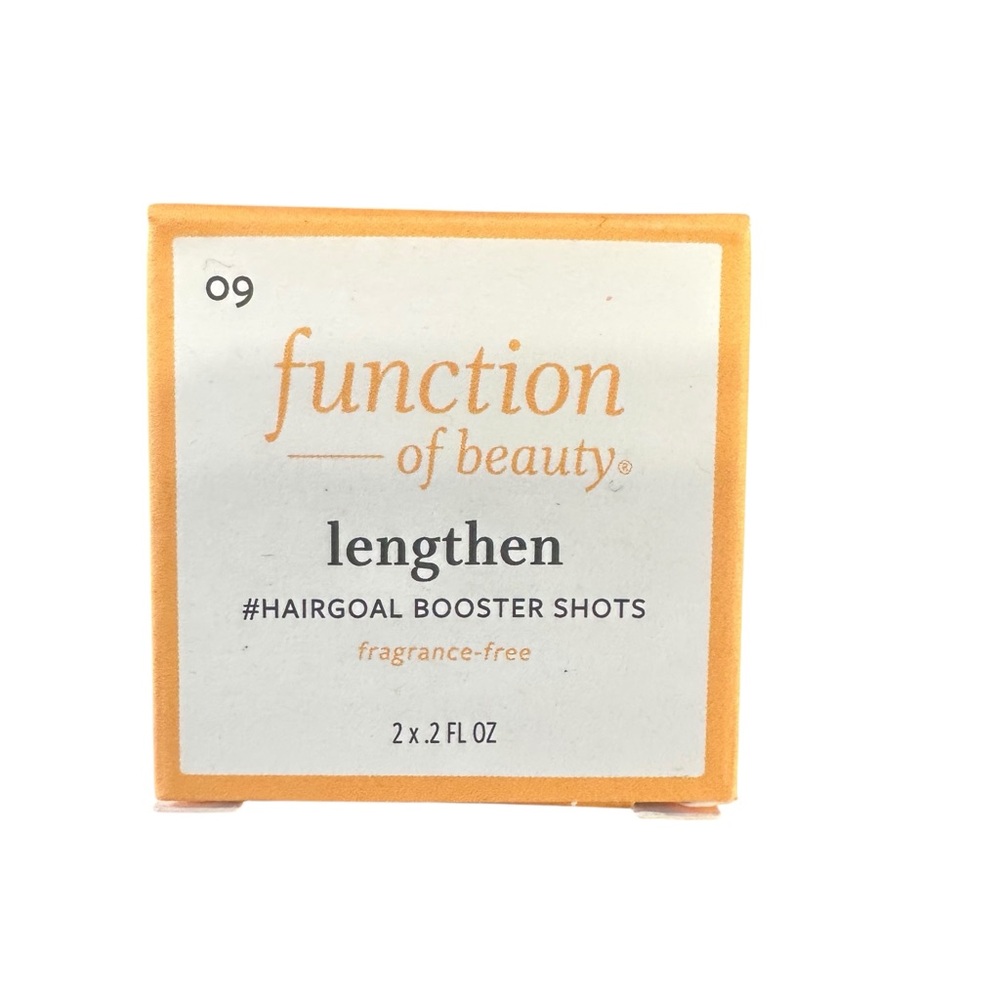 Function of Beauty Deep Add-In Booster Treatment Shots LENGTHEN NEW